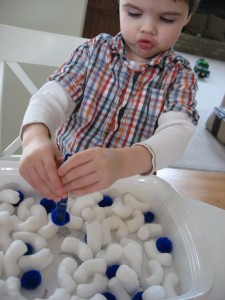 Winter Sensory Tub Winter Sensory Tub