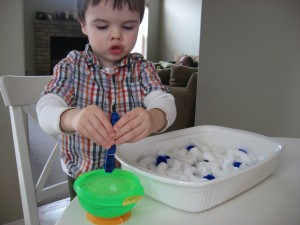 Winter Sensory Tub Winter Sensory Tub
