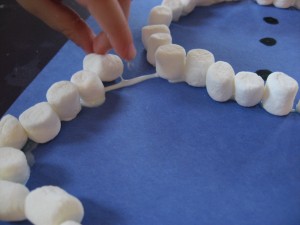 marshmallow snowman 