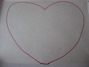 Heart Collage Craft Heart Collage Craft