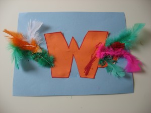 Letter of the week w 
