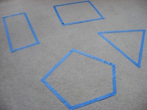 Preschool shape game Preschool shape game