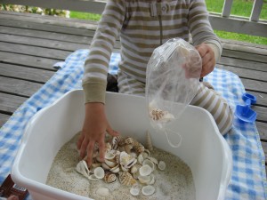 Beach Sensory Tub 