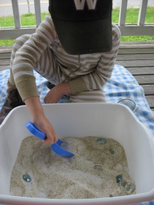 Beach Sensory Tub 