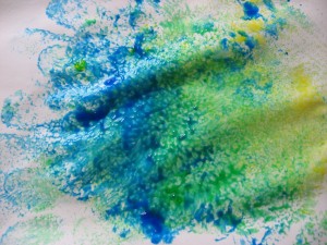 finger painting 