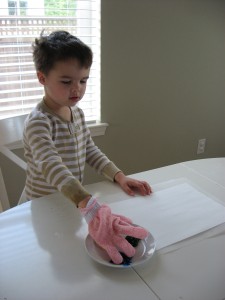 finger painting 