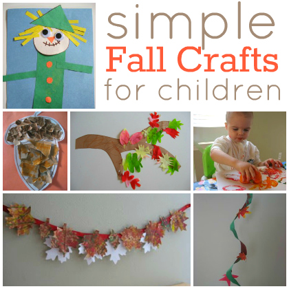 Fall Crafts For Kids Easy