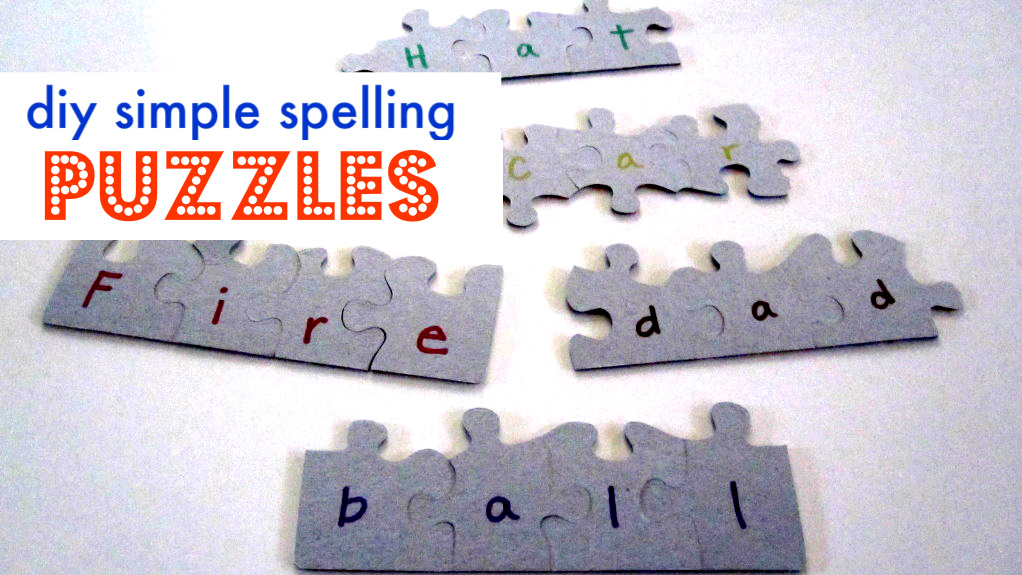 spelling activities puzzles