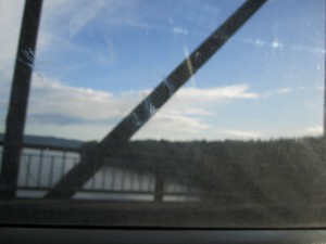 On the bridge