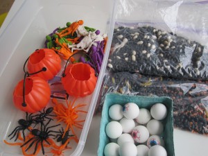 Halloween Sensory Tub