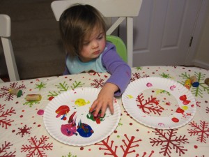 Cork Painted Wreath