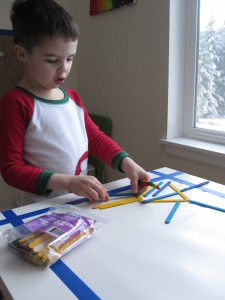 Sticky Table Art