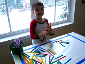 Sticky Table Art
