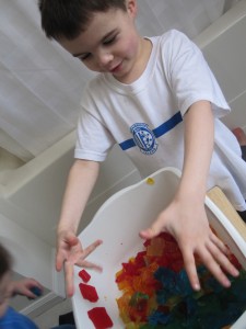 Rainbow Sensory Tub Rainbow Sensory Tub