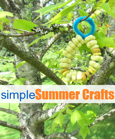 Simple Summer Crafts For Kids
