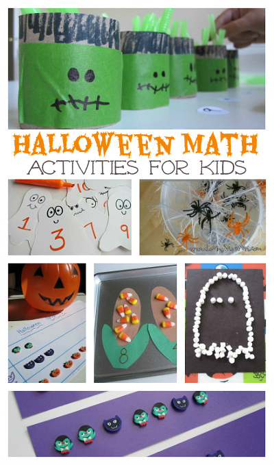 Fun Math Halloween Games & Activities from Weekend Links on HowToHomeschoolMyChild.com