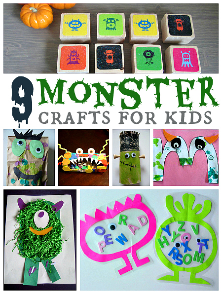Monster Crafts For Kids