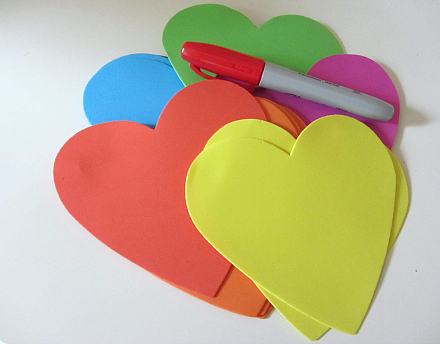 heart shaped letter memory game