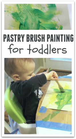 toddler painting for kids