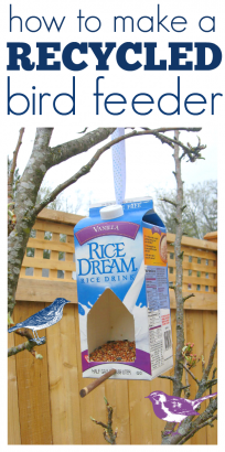 how to make a bird feeder