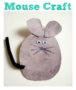 preschool mouse craft
