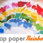 scrap paper rainbow