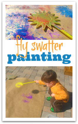 fly swatter painitng