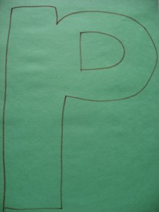 Letter of the week p