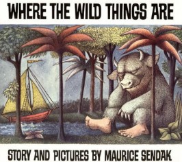 Where the wild things are vintage book