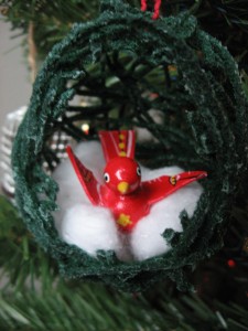 Nest Christmas Ornament