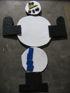 Snowman Kids Craft