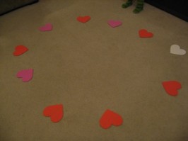 Preschool Movement Valentine's Day Game 