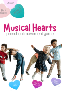 valentine's day gross motor game