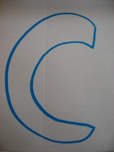 Letter C craft 