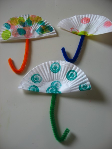 umbrella craft for preschoolers