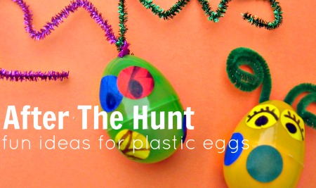 things to do with plastuc easter eggs after easter 