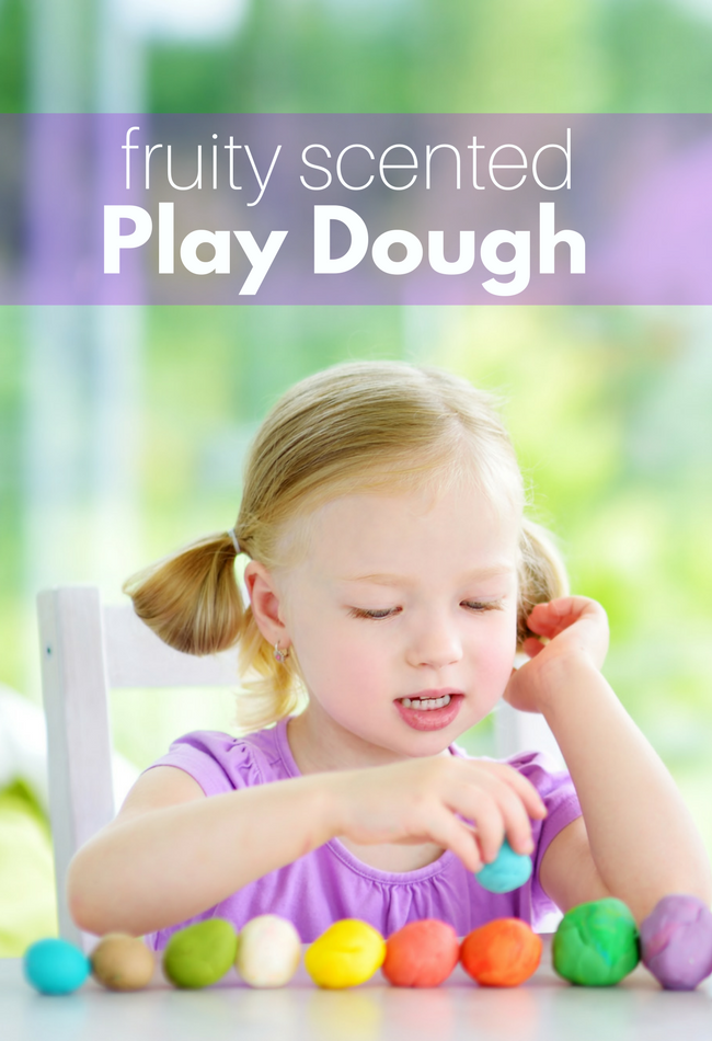 Smelly Play dough recipe for preschool