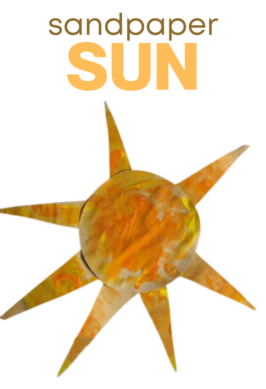 sandpaper sun craft