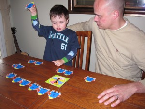 Preschool math lesson