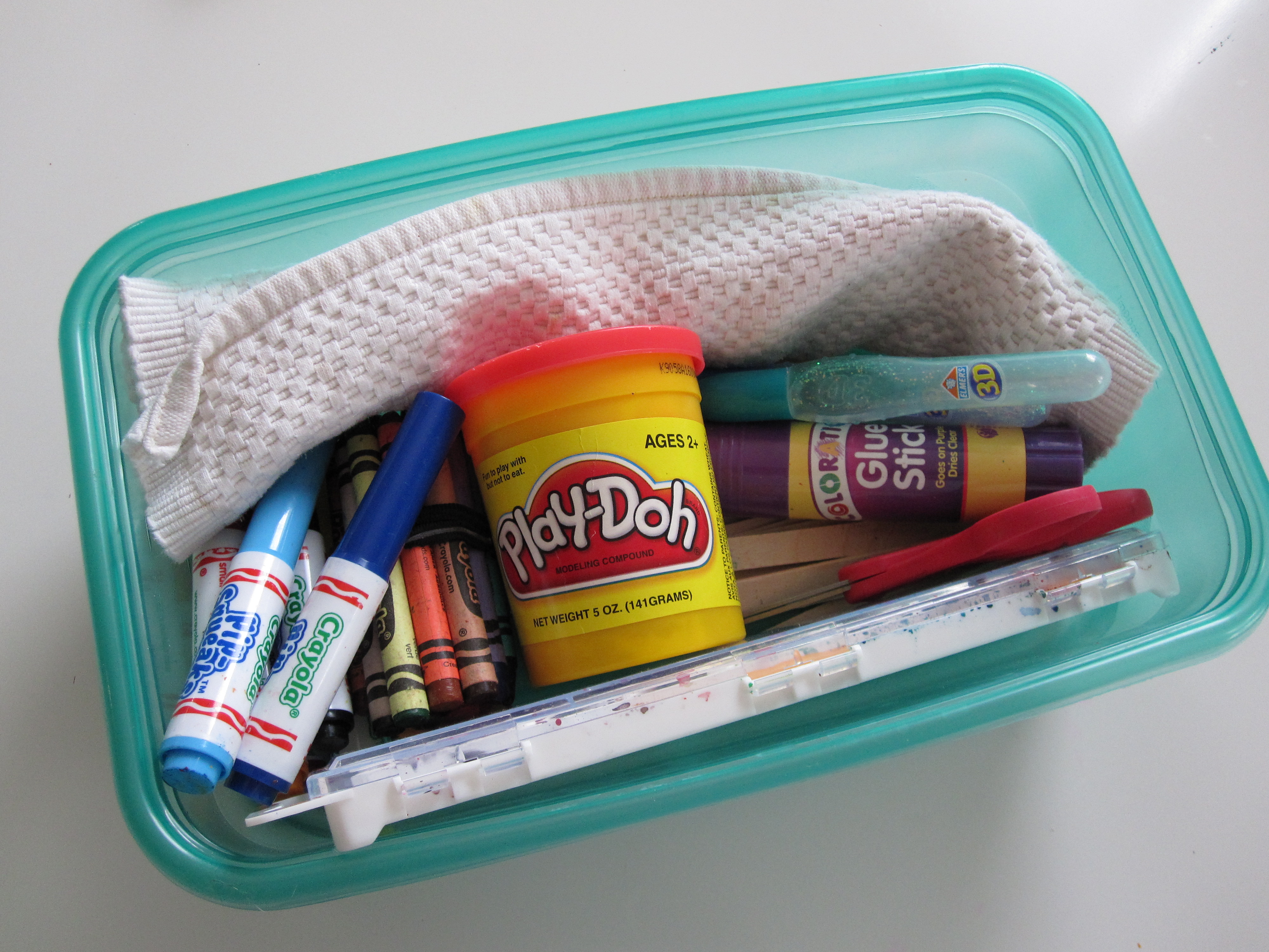Travel Solutions For Kids - Craft Box - No Time For Flash Cards