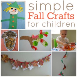 easy fall crafts for kids