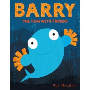 Barry the fish with fingers