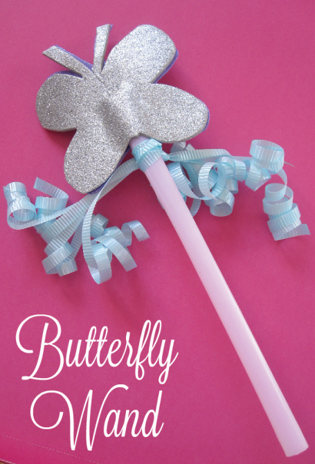 butterfly fairy wand craft 