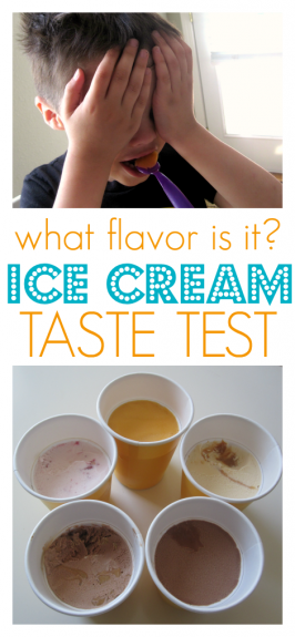 five senses taste test activity