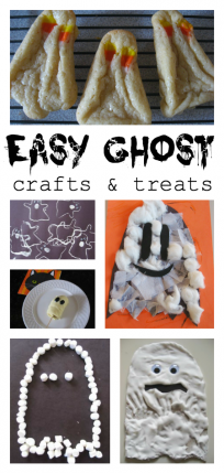 easy ghost crafts for kids