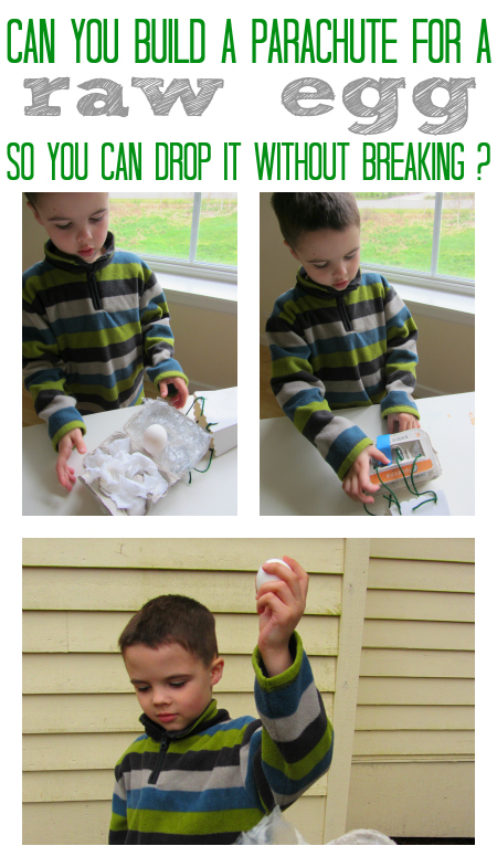 egg drop science project