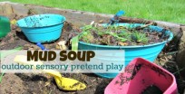 outdoor sensory play