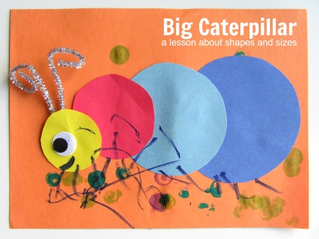 caterpillar craft for kids 