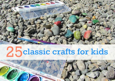 25 basic crafts for kids