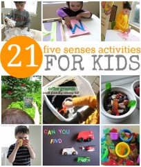 Five Senses Activities For Kids